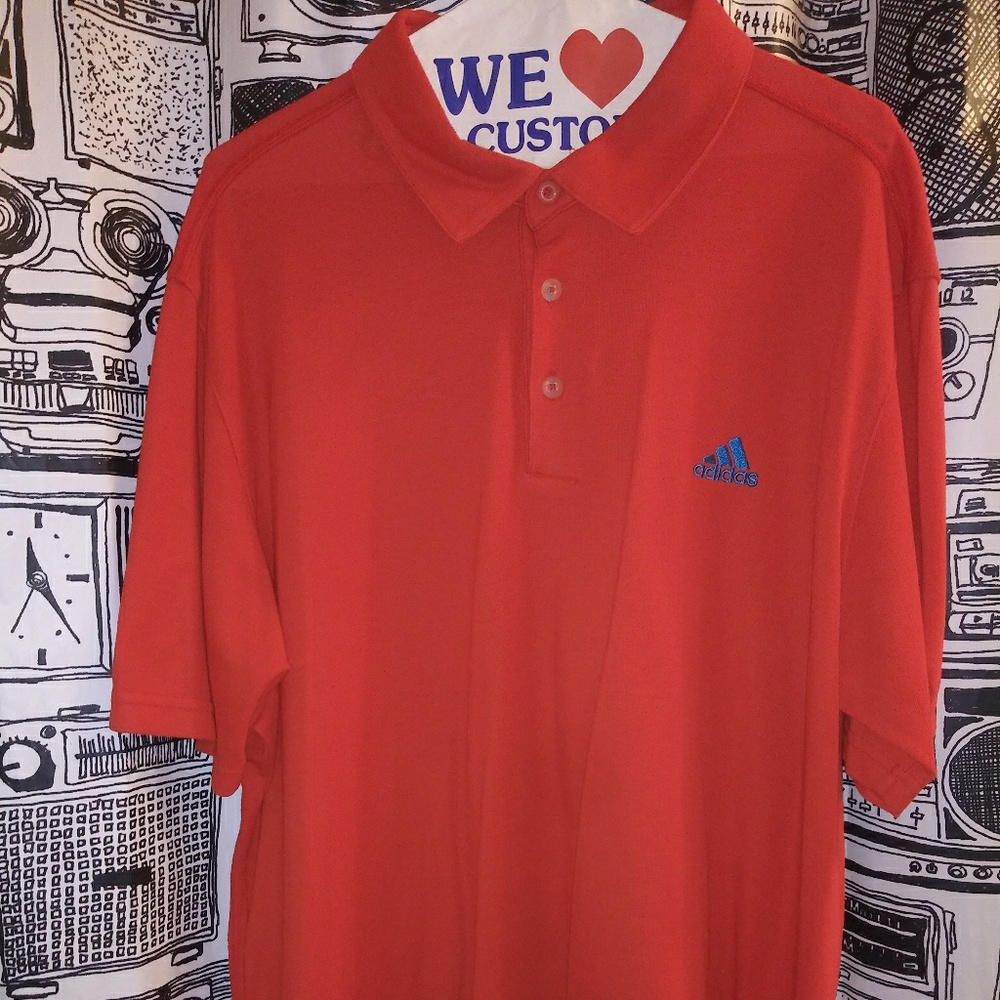 Adidas button-up shirt